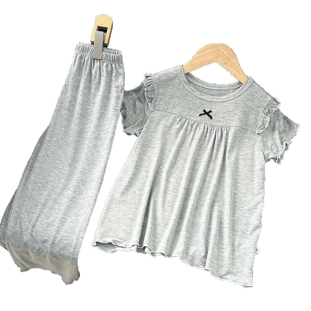 Girls' Short Sleeve Pajamas Homewear Suit - [[{"value":"{{ Babyvera Babyvera  }}"}]]