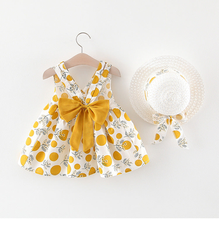 Girls' Summer Baby Girls' Short Sleeve Suit Skirt - [[{"value":"{{ Babyvera Babyvera  }}"}]]