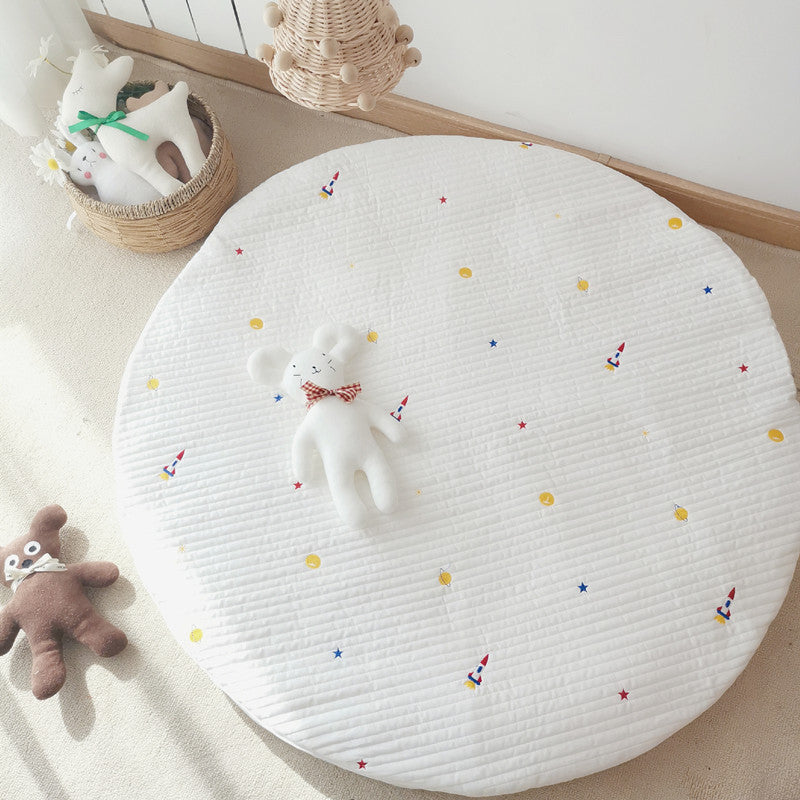 Thickened Embroidered Play Mat Children's Room Cushion - [[{"value":"{{ Babyvera Babyvera  }}"}]]