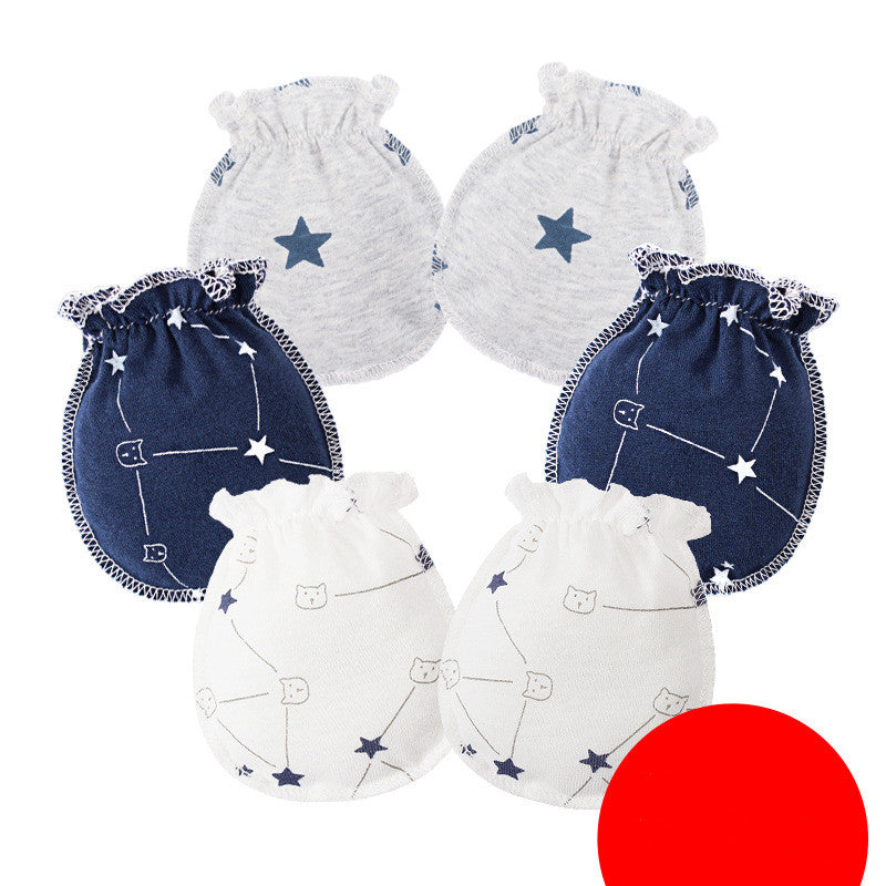3 Pairs Baby Gloves 0-6 Months Early Baby Anti-grasping Gloves - [[{"value":"{{ Babyvera Babyvera  }}"}]]