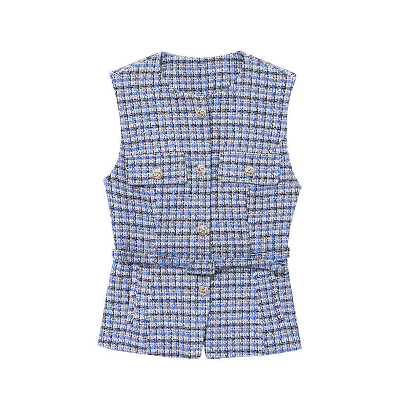 Women's Knit V-neck Vest - [[{"value":"{{ Babyvera Babyvera  }}"}]]
