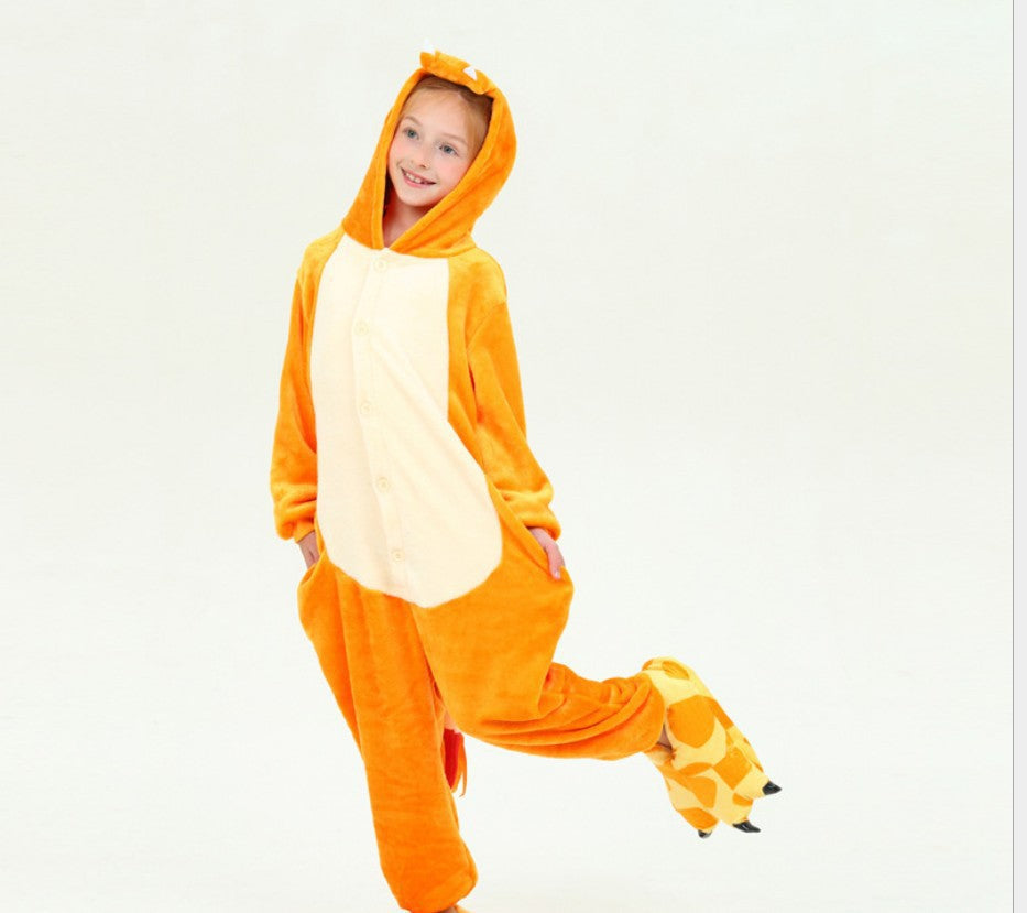 Flannel Children's Animal One-piece Pajamas - [[{"value":"{{ Babyvera Babyvera  }}"}]]