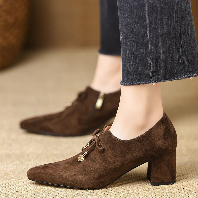 Chunky Heel Stylish Women's Flats - Babyvera