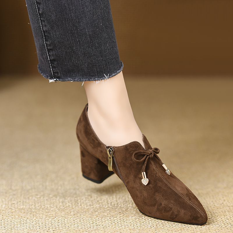 Chunky Heel Stylish Women's Flats - Babyvera