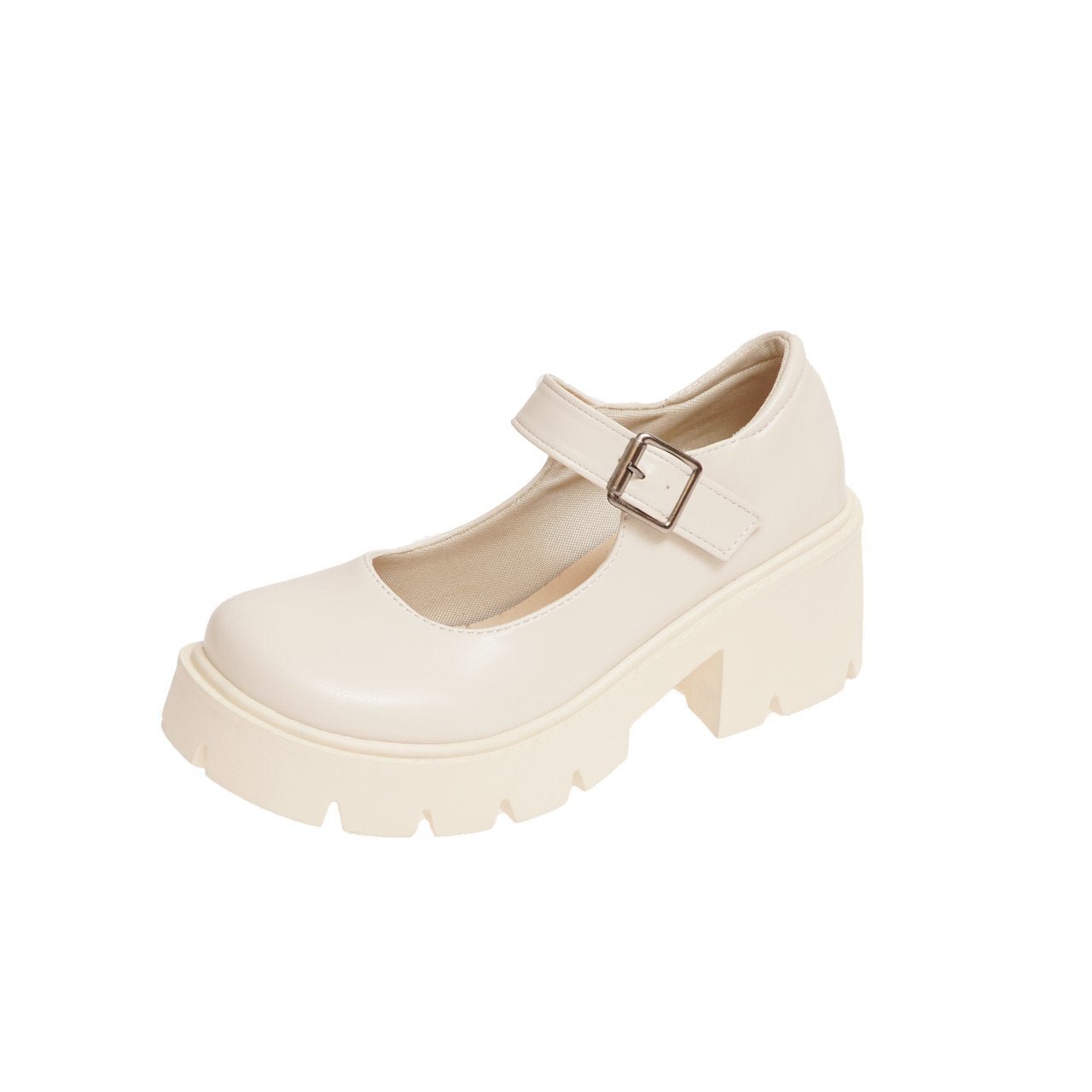 Chunky - heeled Thick - soled JK Uniform Pumps High Heels - Babyvera