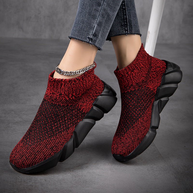 Cold - bonded Plus - size Sock Shoes Women's Thick - soled Casual Shoes - Babyvera