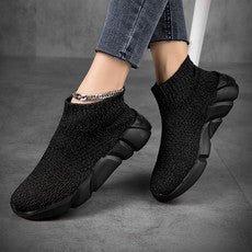 Cold - bonded Plus - size Sock Shoes Women's Thick - soled Casual Shoes - Babyvera