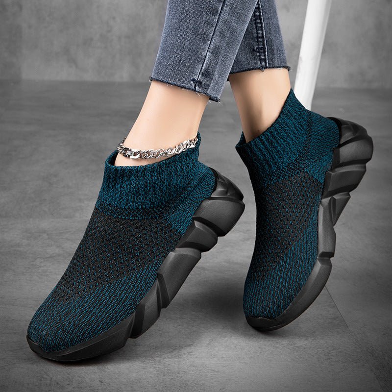 Cold - bonded Plus - size Sock Shoes Women's Thick - soled Casual Shoes - Babyvera