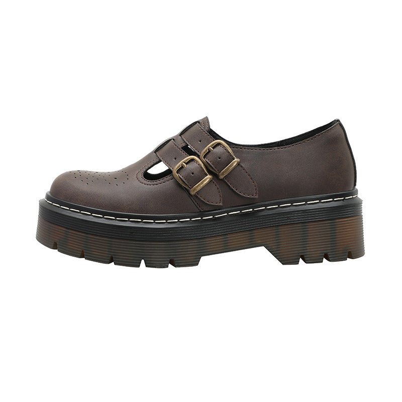 College - style Carved Brogue Shoes - Babyvera