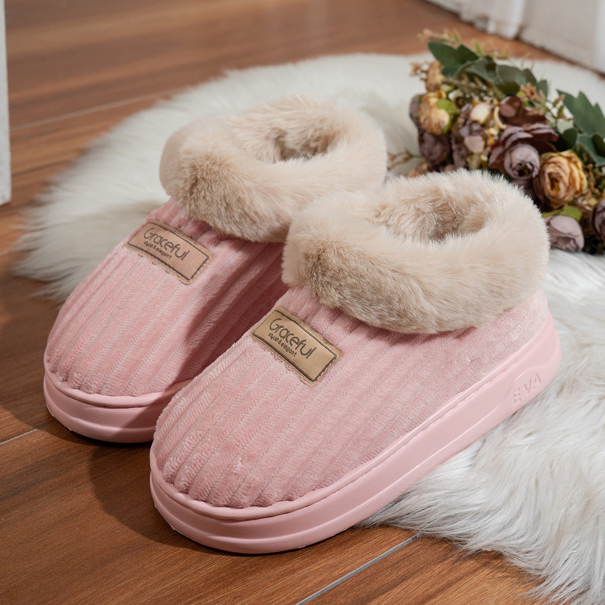 Corduroy Cotton Shoes For Men And Women - Babyvera