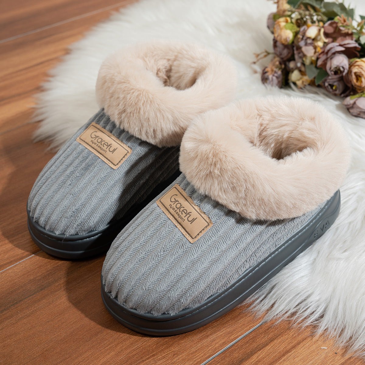 Corduroy Cotton Shoes For Men And Women - Babyvera