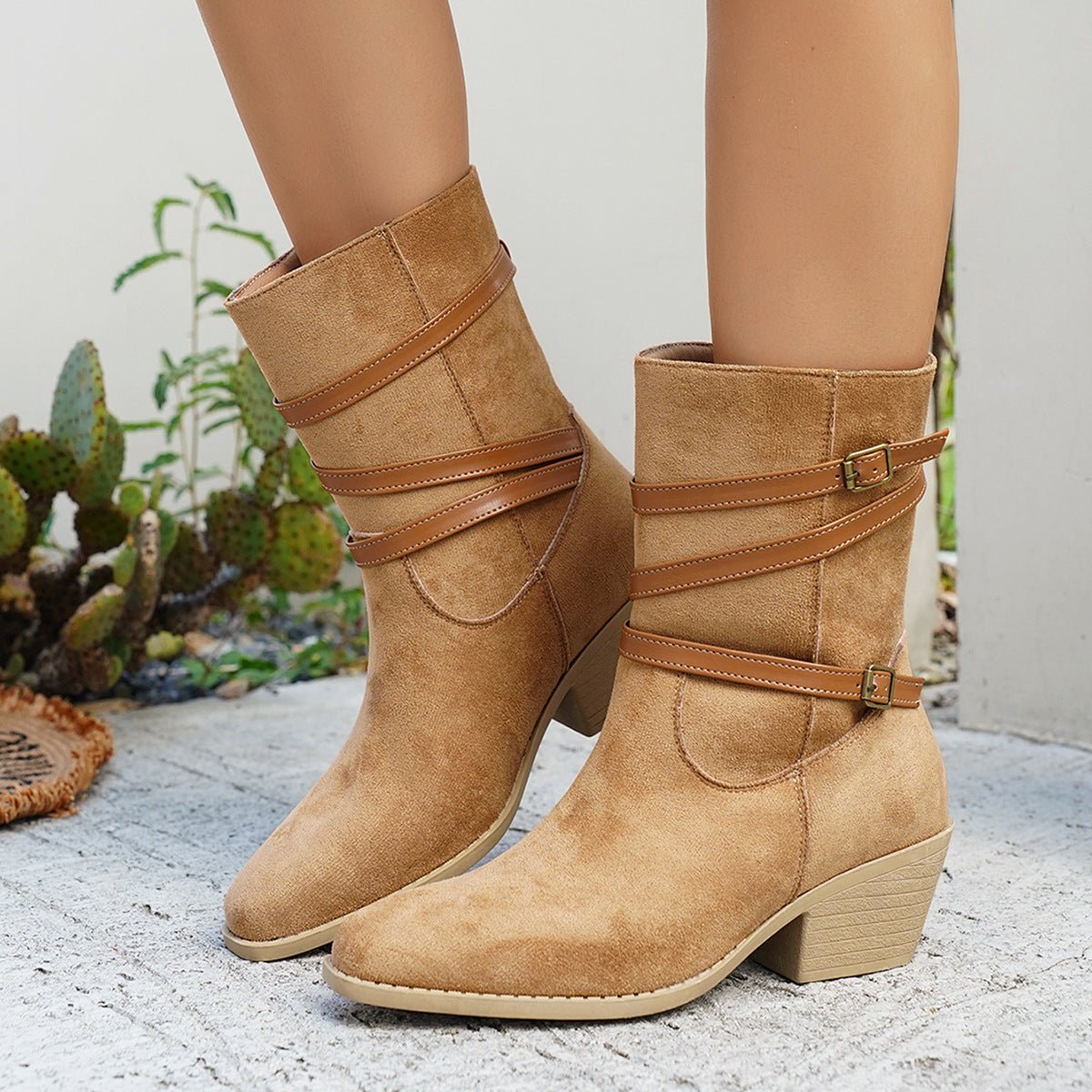 Cotton Low - cut Vintage - style Boots New Design - Babyvera