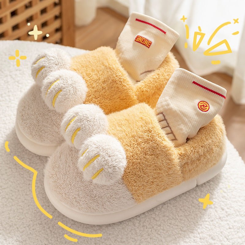 Cotton Slippers With Back Support Home - Babyvera