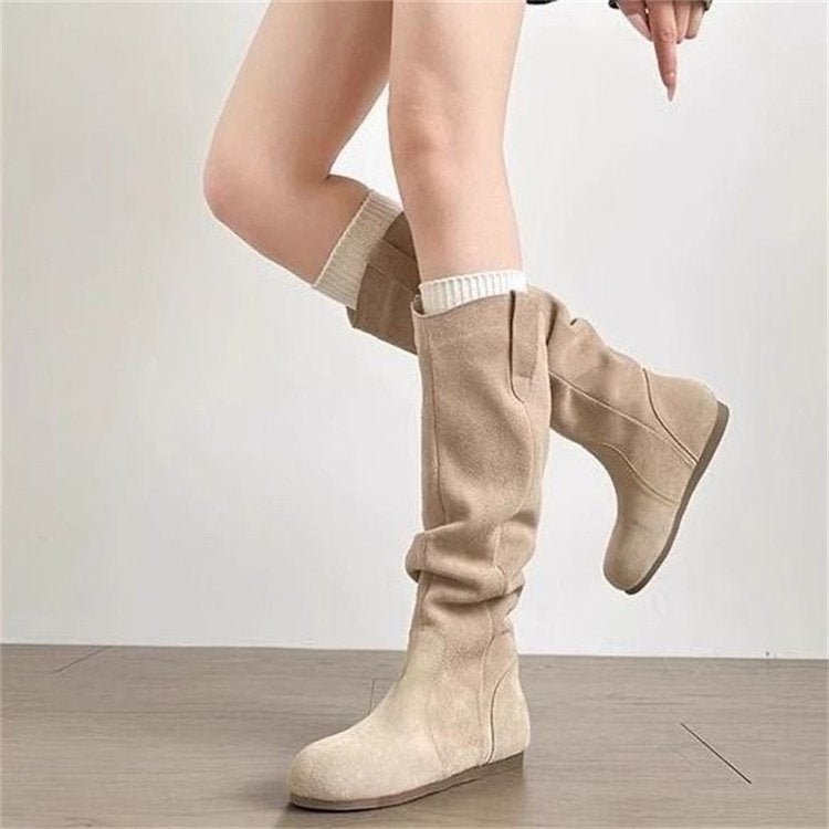 Creeper Knight Flat - Heel Cowboy Boots - Babyvera