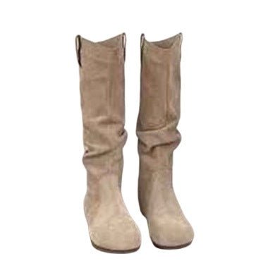 Creeper Knight Flat - Heel Cowboy Boots - Babyvera