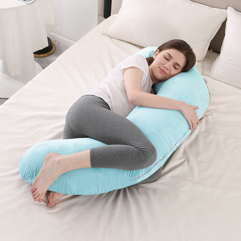 Pregnant Women Nursing Pillow Comfortable Sleep Side Lying Waist Support Slope Pillow Candy Type Pregnancy Pillow - [[{"value":"{{ Babyvera Babyvera  }}"}]]