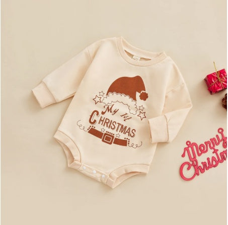 Fashion Christmas Baby Rompers 0-24M Toddler Newborn Infant - [[{"value":"{{ Babyvera Babyvera  }}"}]]