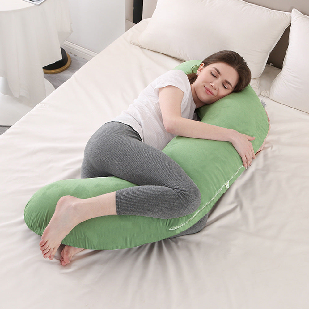 Pregnant Women Nursing Pillow Comfortable Sleep Side Lying Waist Support Slope Pillow Candy Type Pregnancy Pillow - [[{"value":"{{ Babyvera Babyvera  }}"}]]