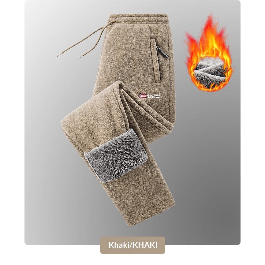 Men New AutumnWinter Fleece Lined Padded Norwegian Style Thermal Pants In American And European Sizes - [[{"value":"{{ Babyvera Babyvera  }}"}]]