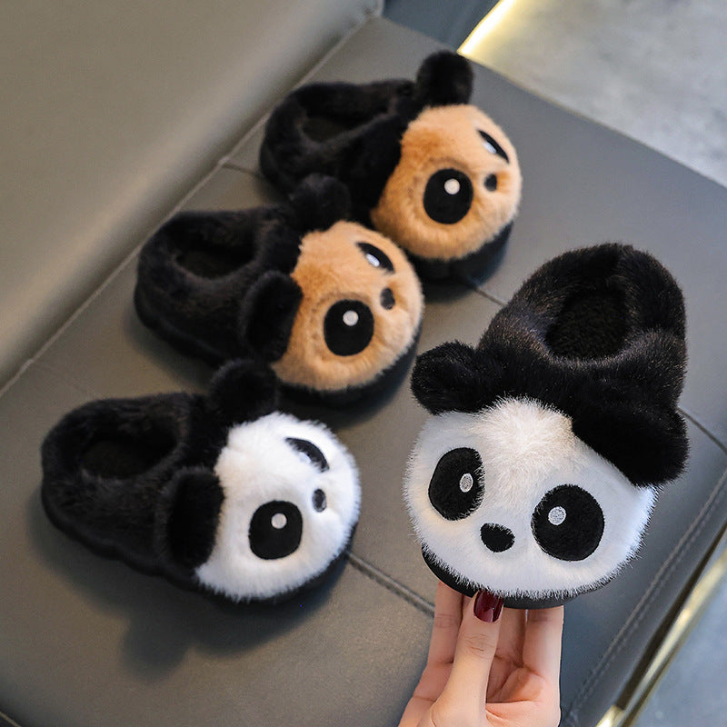 Winter Cotton Slippers For Children  Warm And Fleece-lined Cotton Shoes - [[{"value":"{{ Babyvera Babyvera  }}"}]]