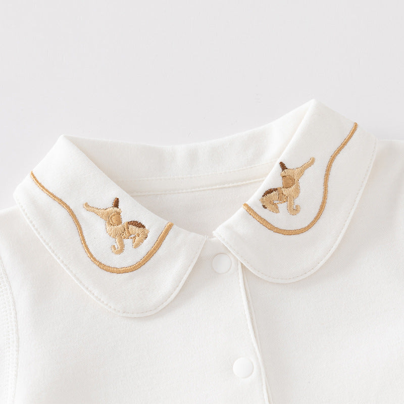 Summer Clothing Newborn Summer Thin Baby Jumpsuit - [[{"value":"{{ Babyvera Babyvera  }}"}]]