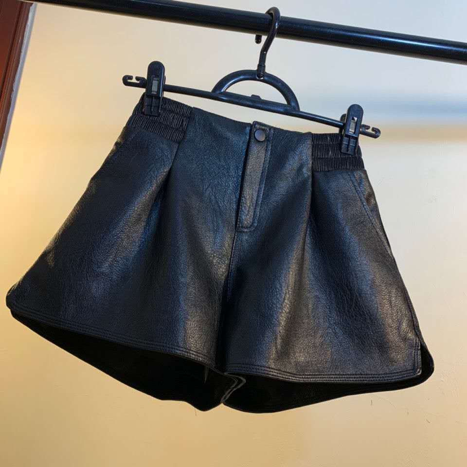 Women's Loose-fit High-waisted Leather Pants - [[{"value":"{{ Babyvera Babyvera  }}"}]]