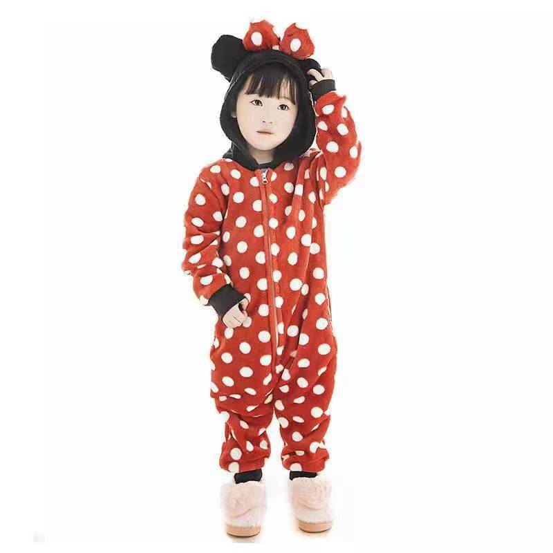 Flannel Children's Animal One-piece Pajamas - [[{"value":"{{ Babyvera Babyvera  }}"}]]