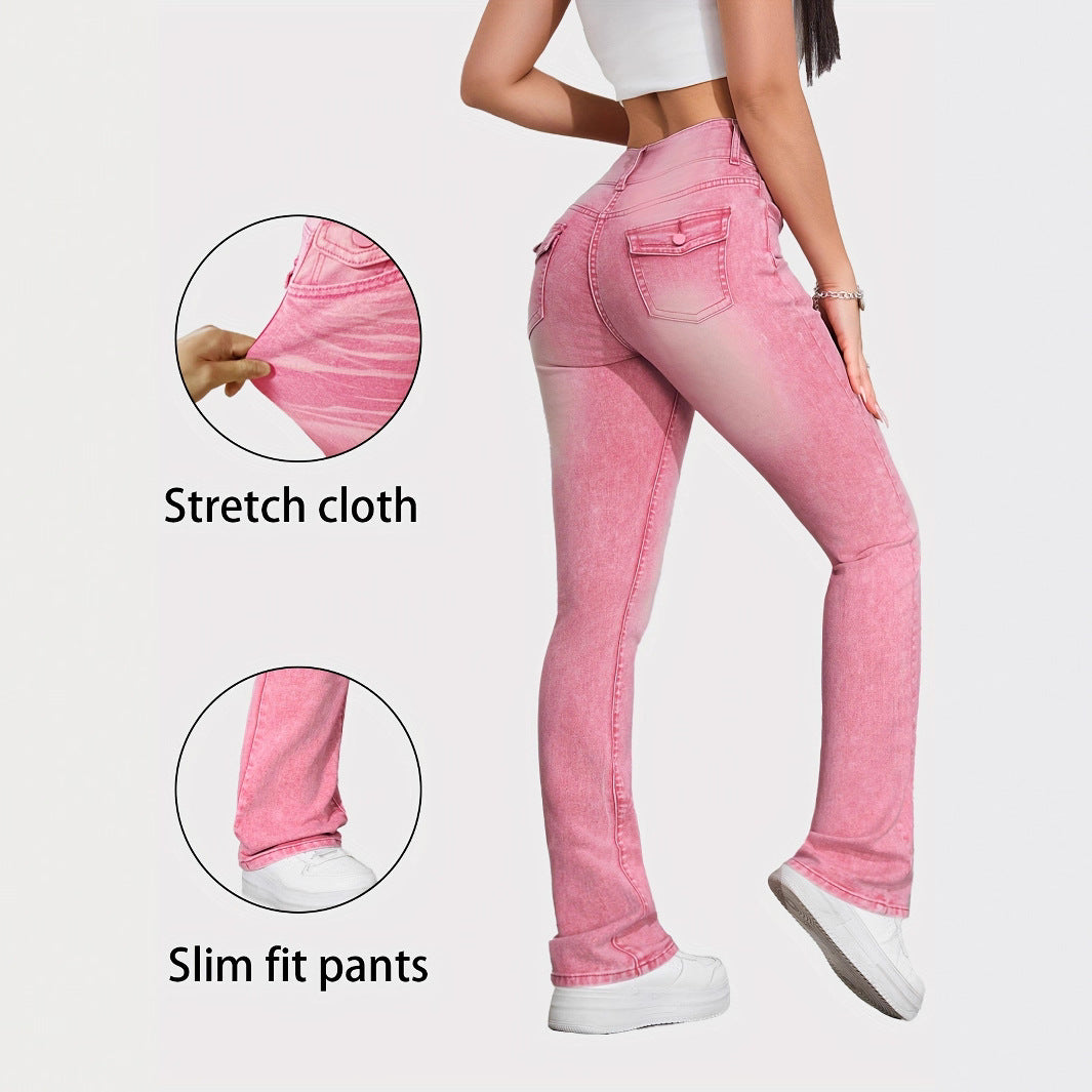 High-elasticity Colorful Candy Colored Jeans - [[{"value":"{{ Babyvera Babyvera  }}"}]]