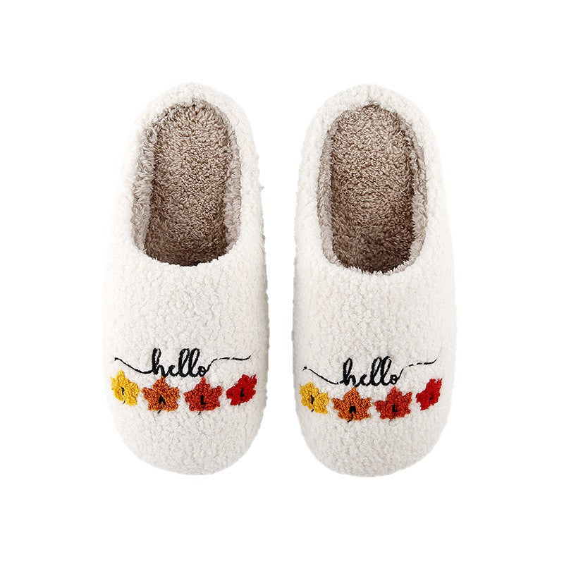 Women's Warm Winter Cotton Slippers With Thick Soft Sole And Anti-Slip - [[{"value":"{{ Babyvera Babyvera  }}"}]]
