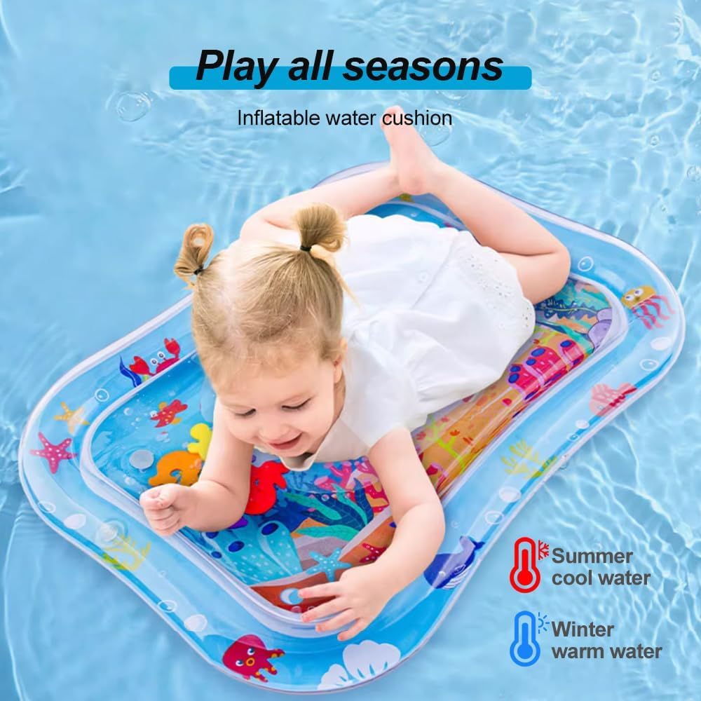 Thickened Water Sensor Play Mat Sensory Water Play Mat For Cats Cat Water Play Mat Sensor Water Playmat Water Sensory Playmat For Pet Cool Comfort Inflatable Tummy Time Water Mat - [[{"value":"{{ Babyvera Babyvera  }}"}]]