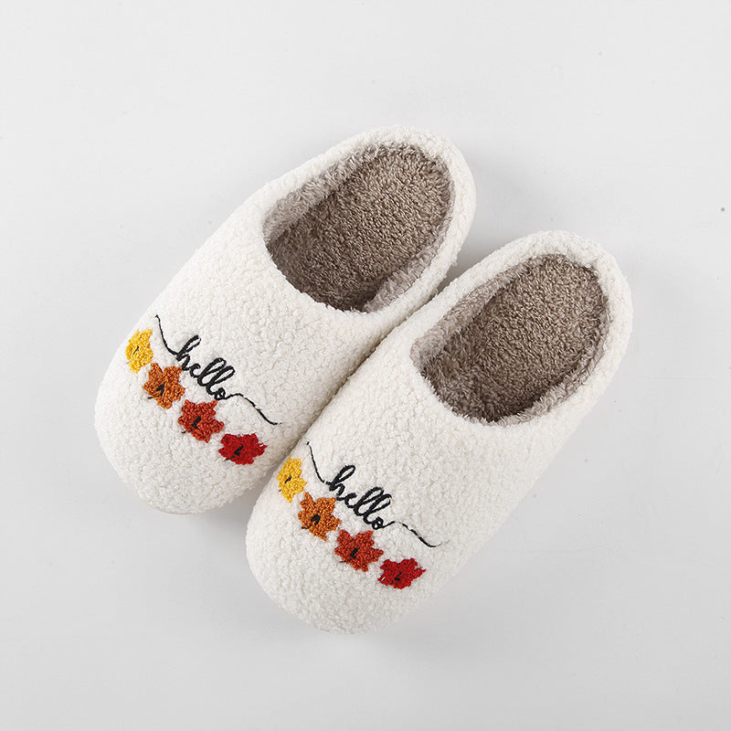 Women's Warm Winter Cotton Slippers With Thick Soft Sole And Anti-Slip - [[{"value":"{{ Babyvera Babyvera  }}"}]]