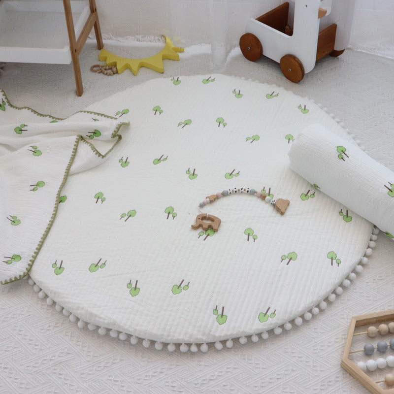 Play Mat, Children's Room Cushion, Cotton Floor Mat - [[{"value":"{{ Babyvera Babyvera  }}"}]]