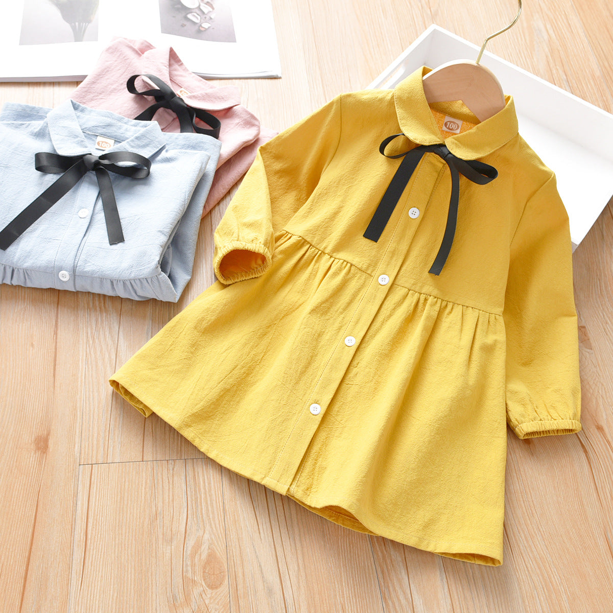 Children's Shirt Baby Western-style Dresses - [[{"value":"{{ Babyvera Babyvera  }}"}]]