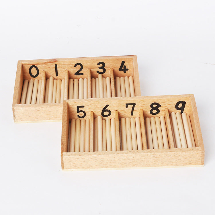 Montessori Mathematics Teaching Tools Spindle Box - [[{"value":"{{ Babyvera Babyvera  }}"}]]