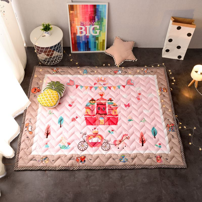 Cartoon Cotton Thickened Children's Play Mat Folding - [[{"value":"{{ Babyvera Babyvera  }}"}]]
