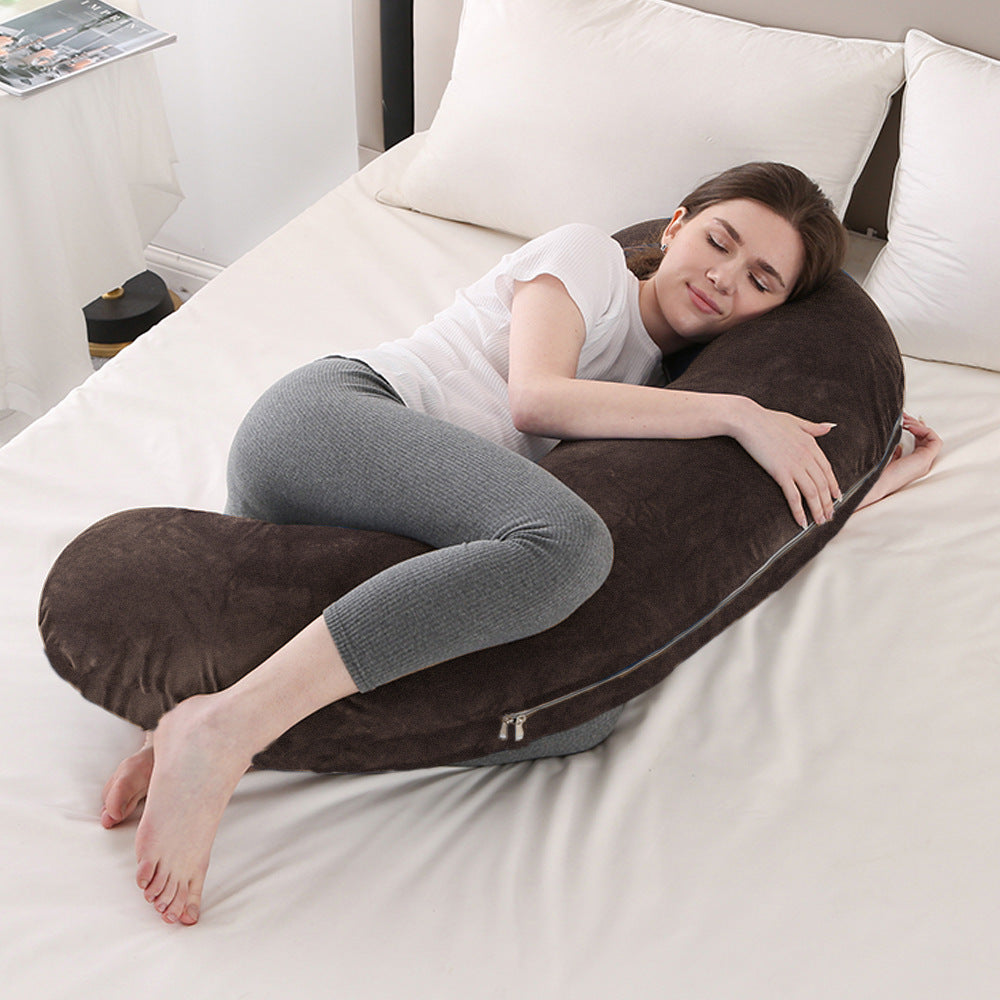 Pregnant Women Nursing Pillow Comfortable Sleep Side Lying Waist Support Slope Pillow Candy Type Pregnancy Pillow - [[{"value":"{{ Babyvera Babyvera  }}"}]]