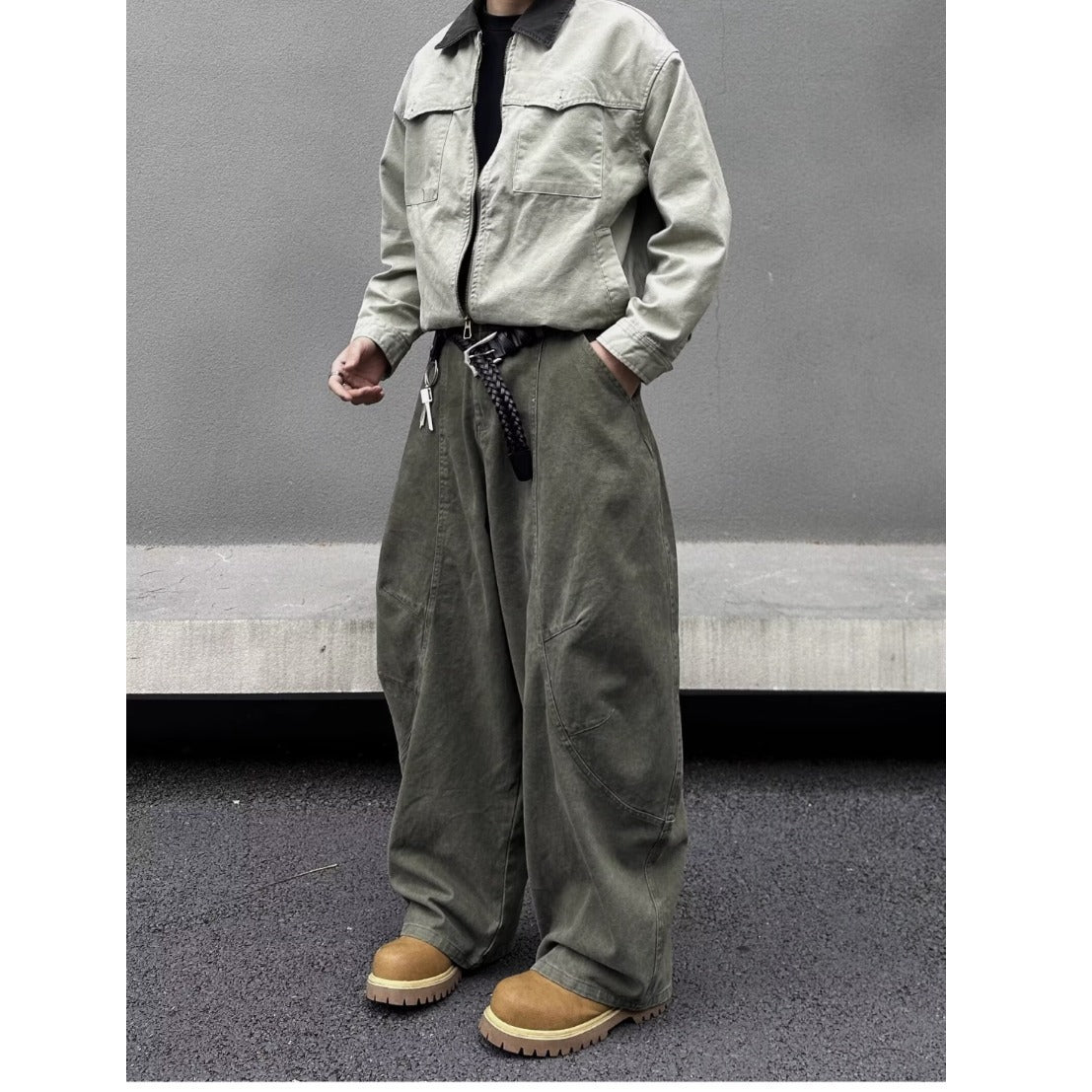 American-style Vintage Bootcut Jeans - [[{"value":"{{ Babyvera Babyvera  }}"}]]