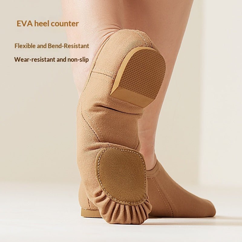 Elastic Fabric Jazz Shoes For Women - Babyvera