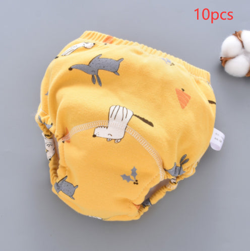 Baby Training Pants Washable 6-layer Gauze Diaper Cover - [[{"value":"{{ Babyvera Babyvera  }}"}]]
