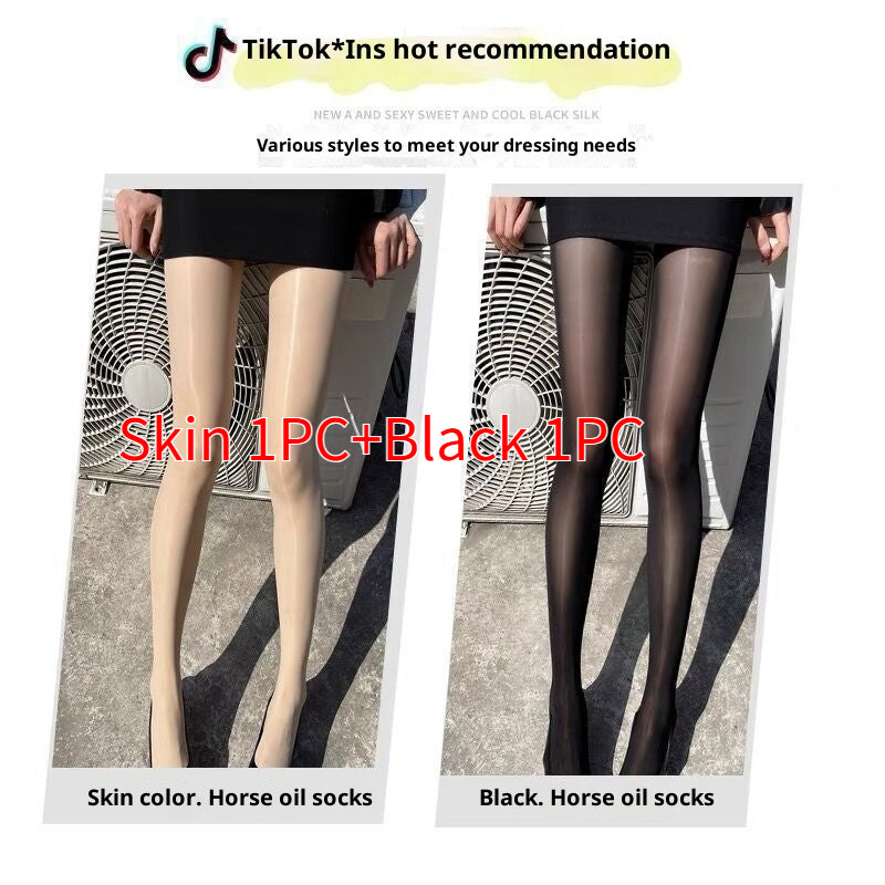 Spring And Summer Horse Oil Socks Anti-snagging Durable Superb Fleshcolor Pantynose Thin - [[{"value":"{{ Babyvera Babyvera  }}"}]]