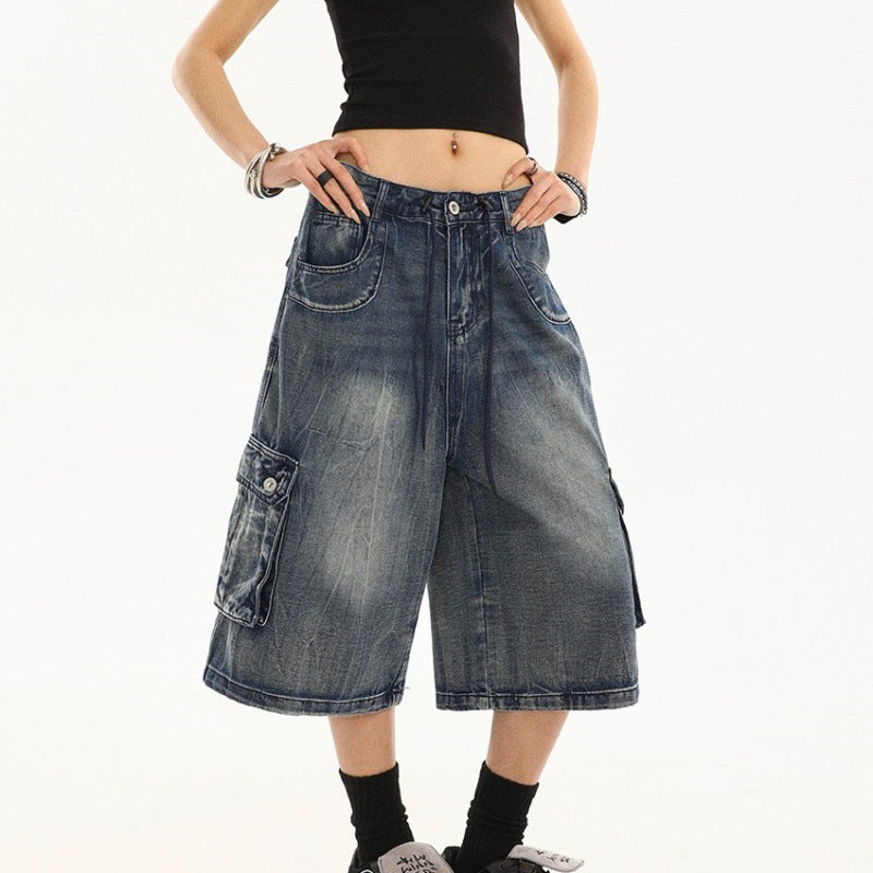 Womens Relaxed-fit Straight-leg Pants With Multiple Pockets In An American Style - [[{"value":"{{ Babyvera Babyvera  }}"}]]