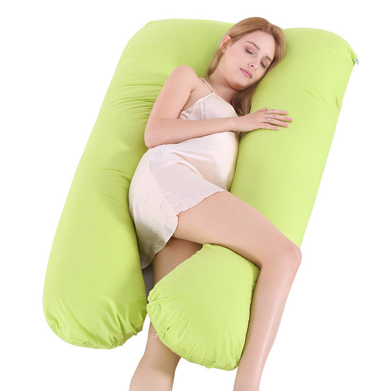 Summer Sleeping Support Pillow For Pregnant Women U Shape Maternity Pillows Pregnancy Ice Silk - [[{"value":"{{ Babyvera Babyvera  }}"}]]