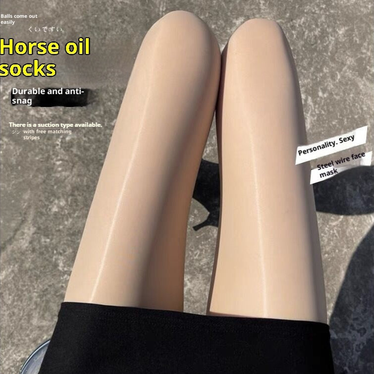 Spring And Summer Horse Oil Socks Anti-snagging Durable Superb Fleshcolor Pantynose Thin - [[{"value":"{{ Babyvera Babyvera  }}"}]]