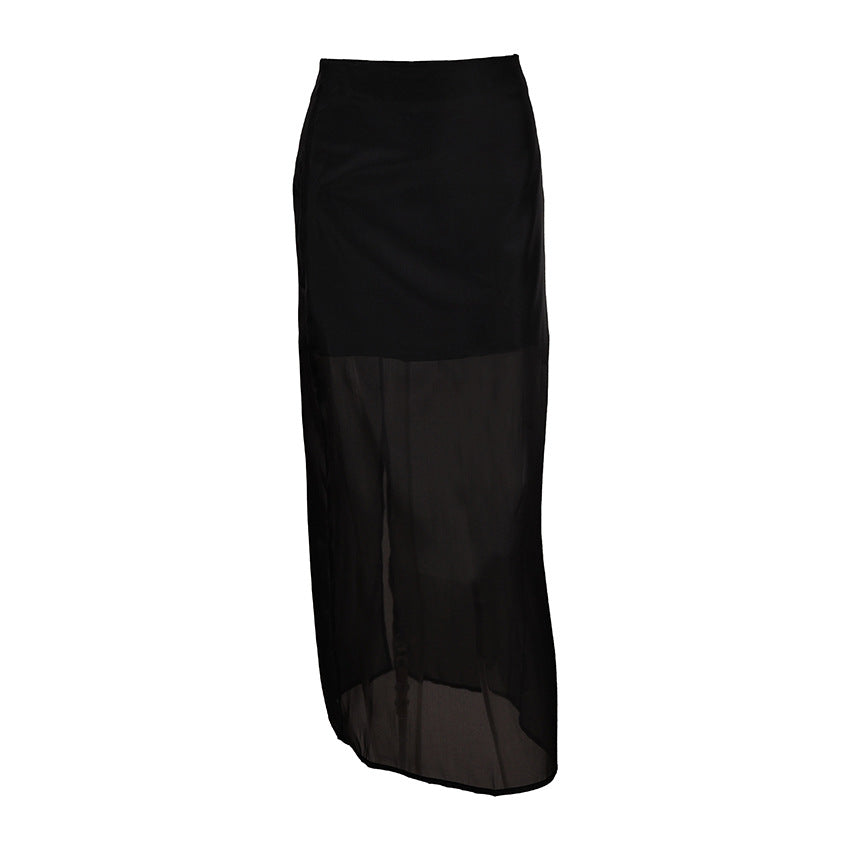 Designer-style Sheer High-waist Skirt For Women - [[{"value":"{{ Babyvera Babyvera  }}"}]]