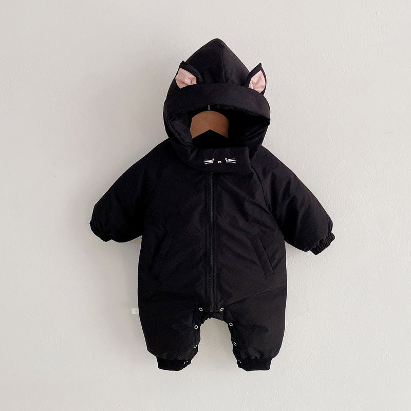 Baby Jumpsuit Baby Thick Winter Clothes - [[{"value":"{{ Babyvera Babyvera  }}"}]]