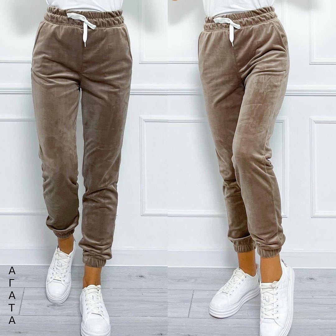 Versatile Women's Jogger Pants With Elastic Waistband And Drawstring, Korean-style Velvet Casual Pants, Sportswear - [[{"value":"{{ Babyvera Babyvera  }}"}]]