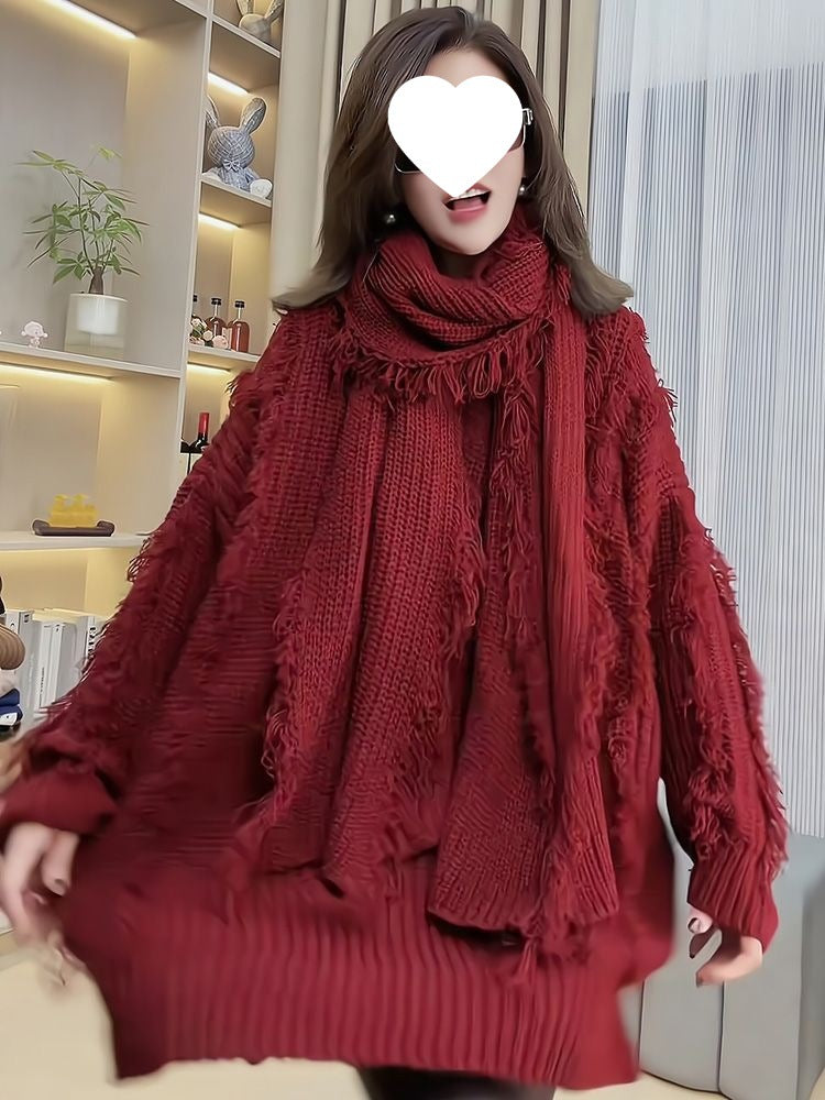 Womens Two-Piece Relaxed-Style Split-Panel Top Set - [[{"value":"{{ Babyvera Babyvera  }}"}]]