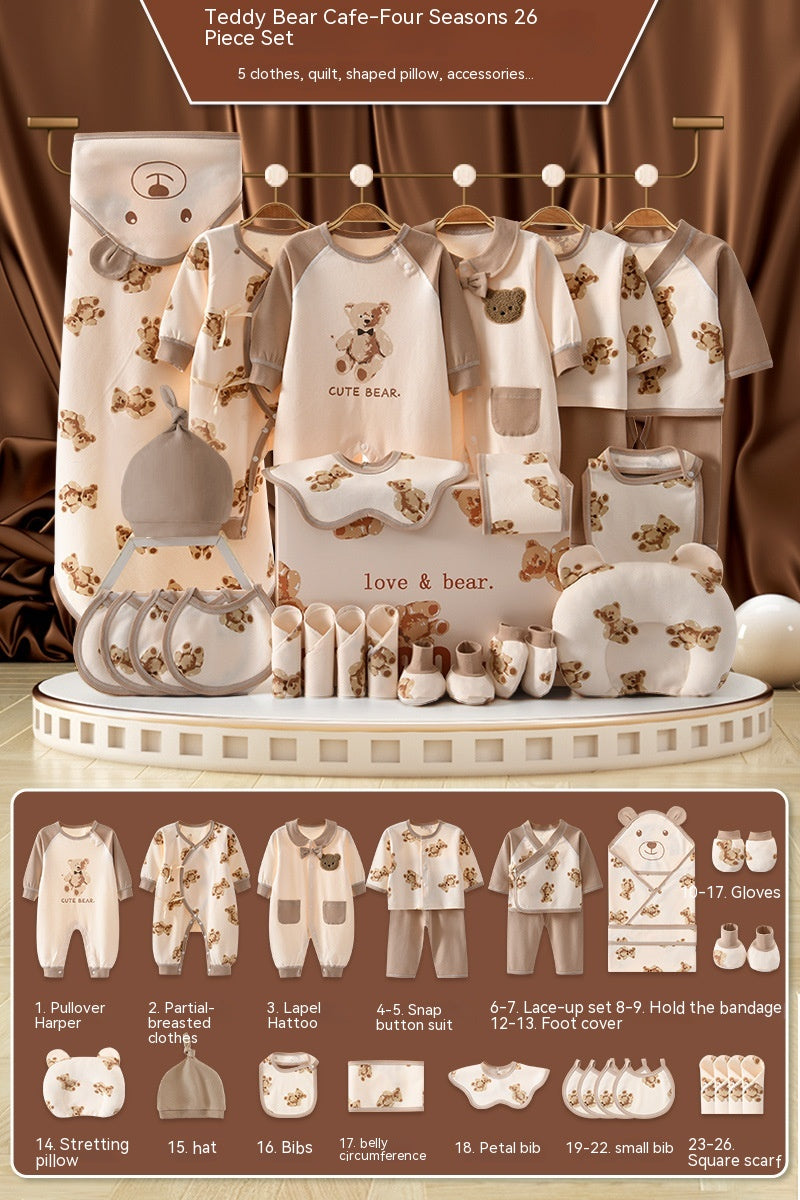 Newborn Gift Box Newborn Baby Meeting Etiquette Clothes Suit - [[{"value":"{{ Babyvera Babyvera  }}"}]]