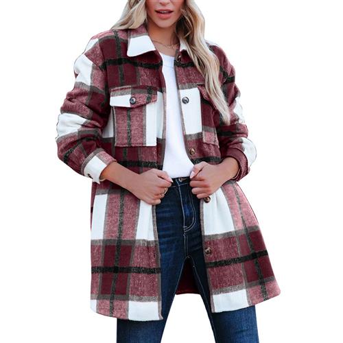 Fashion Casual Long Shirt Coat Women - Babyvera