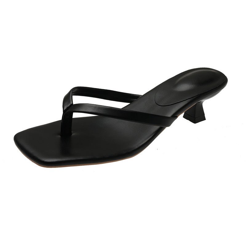 Fashionable Flip - Flops With High Heels - Babyvera